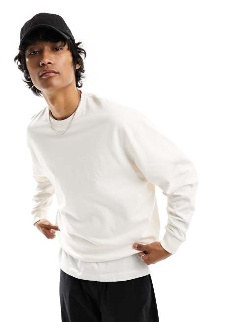 White sweatshirt hot sale asos