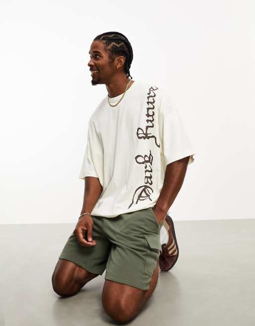 ASOS Asos Dark Future Oversized T-shirt With Small Logo Chest