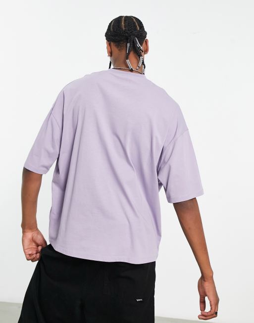 Asos purple hot sale shirt