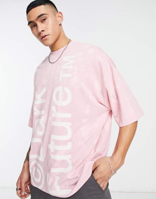 Pink acid best sale wash t shirt