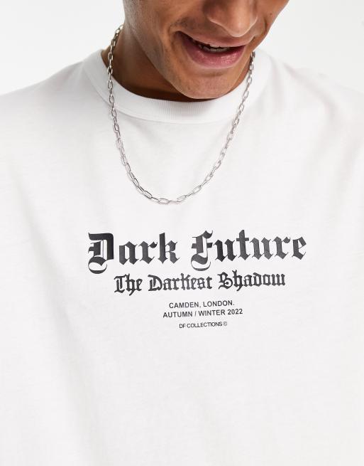 ASOS Asos Dark Future Oversized T-shirt With Small Logo Chest