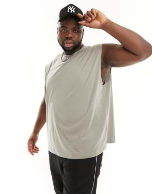 ASOS DESIGN ASOS DARK FUTURE OVERSIZED TANK TOP 