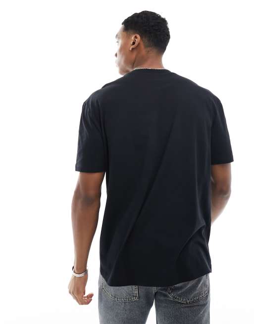 Asos black cheap t shirt