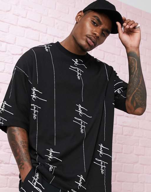 ASOS DESIGN - Ensemble à logo dark future sur l'ensemble, 2 de 3