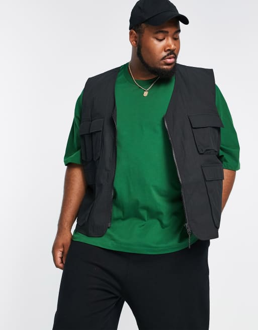 ASOS - Dark Future - T-shirt oversize avec imprimé gothique dans le dos - Vert foncé, 2 de 4