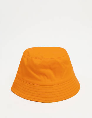 bright orange bucket hat