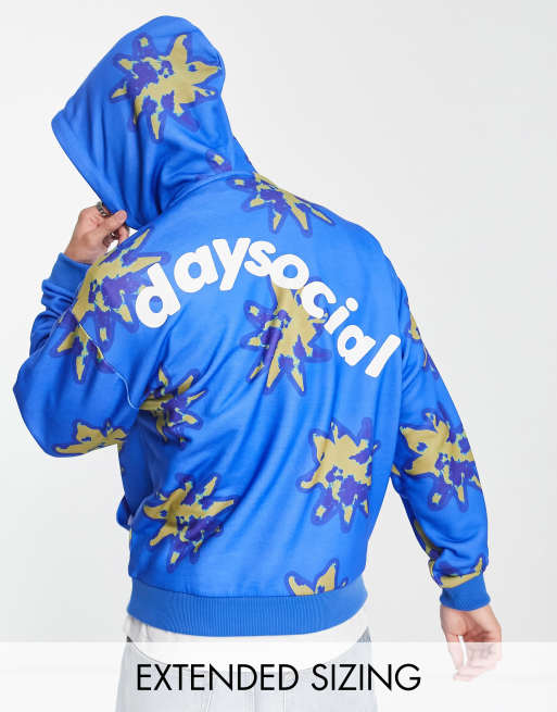 Asos day social oversized hoodie sale