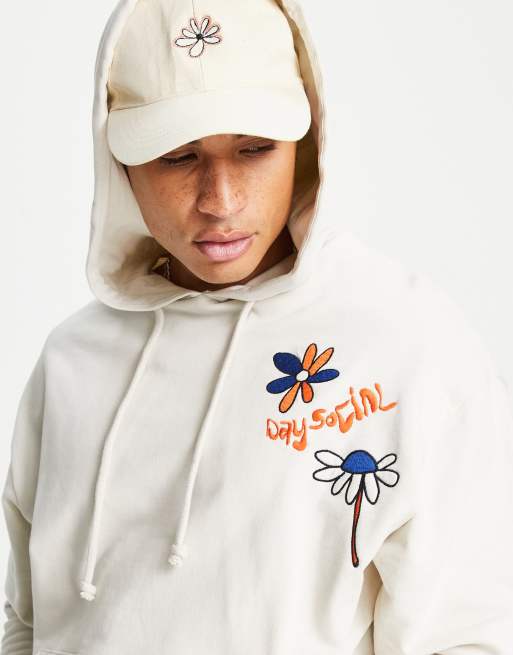 Asos day social oversized hoodie online