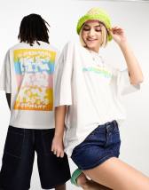 COLLUSION Unisex moody but nice slogan t-shirt in white | ASOS