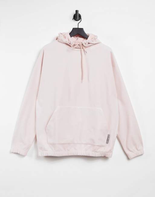ASOS Daysocial – Polarowa bluza oversize z kapturem i haftem na plecach, 2 z 4