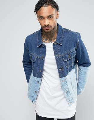 contrast jean jacket