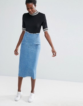 Midi skirts | A-line skirts, calf length skirts | ASOS