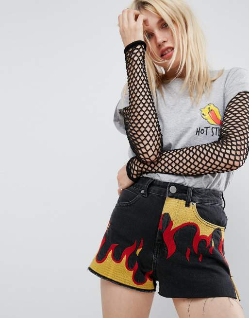 Asos best sale flame jeans