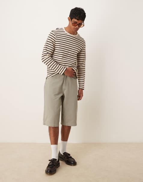 ASOS DESGIN denim jort in gray - view 1