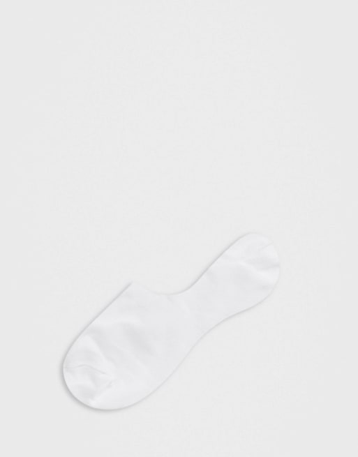 ASOS DESIGN 10 pack invisible liner sock in white save, 2 of 3
