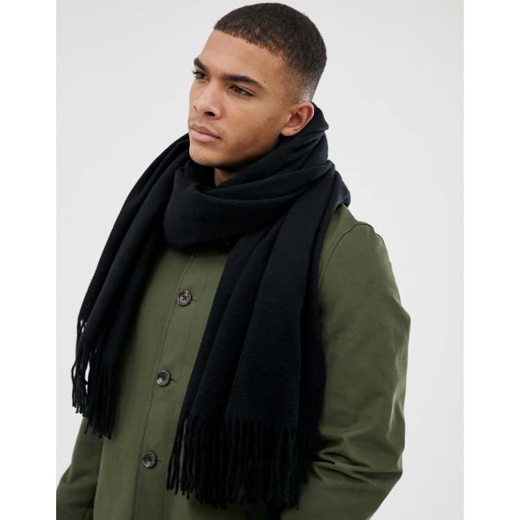 Asos black hot sale scarf