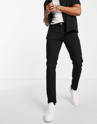 ASOS DESIGN 12.5oz skinny jeans in black