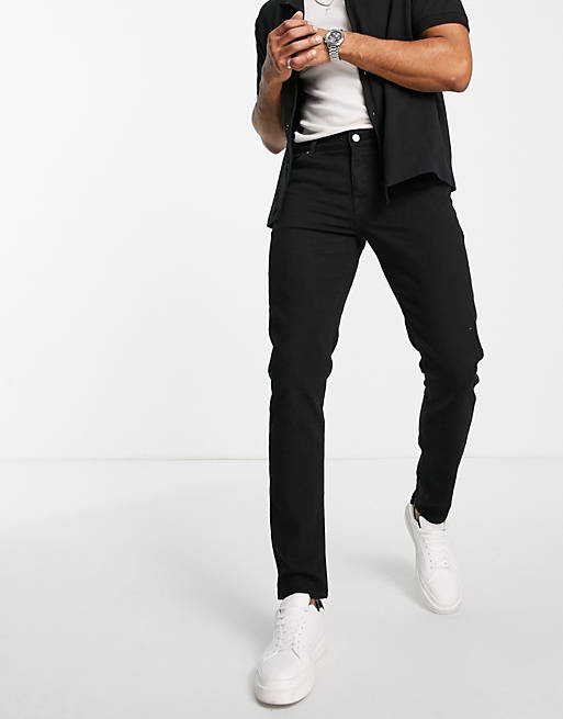 ASOS DESIGN - 12.5oz skinny jeans in zwart