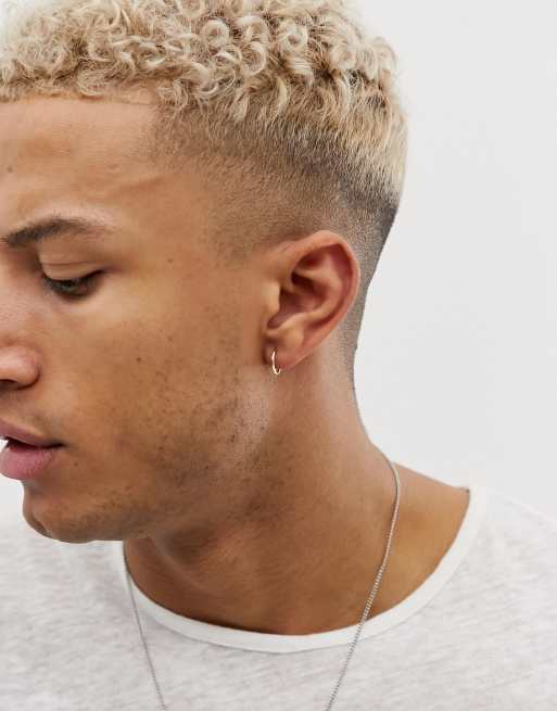 ASOS DESIGN – 12mm örringar i sterlingsilver med 14k guldplätering, 4 av 4