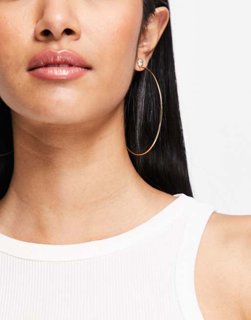 75mm hoop store earrings