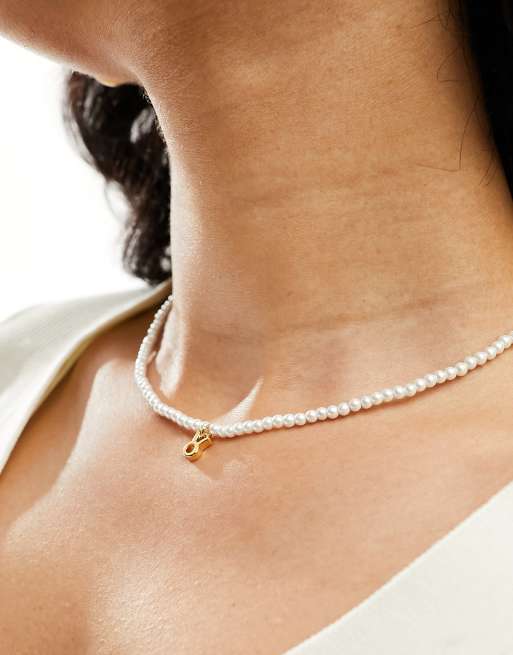 Taurus pearl necklace new arrivals