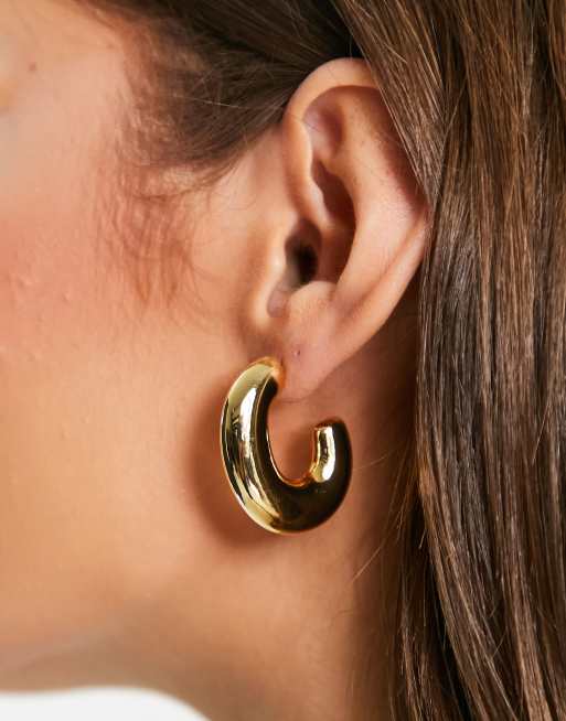 Asos gold plated on sale earrings