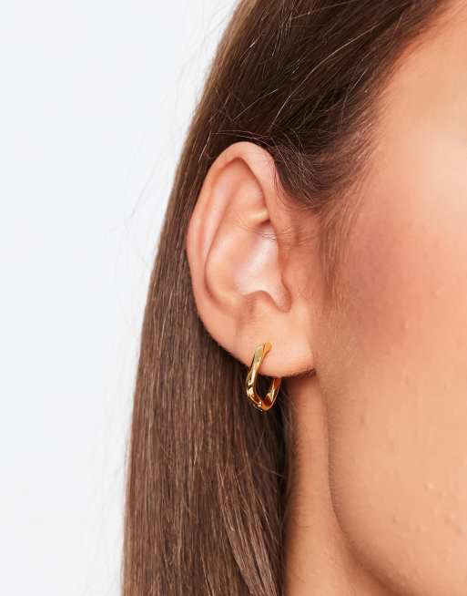 Asos on sale gold hoops