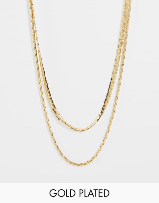 Old style gold necklace sale