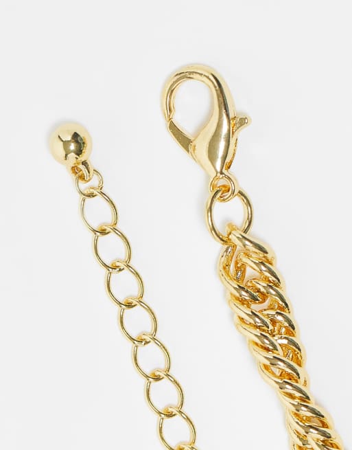 14k gold deals twisted chain necklace