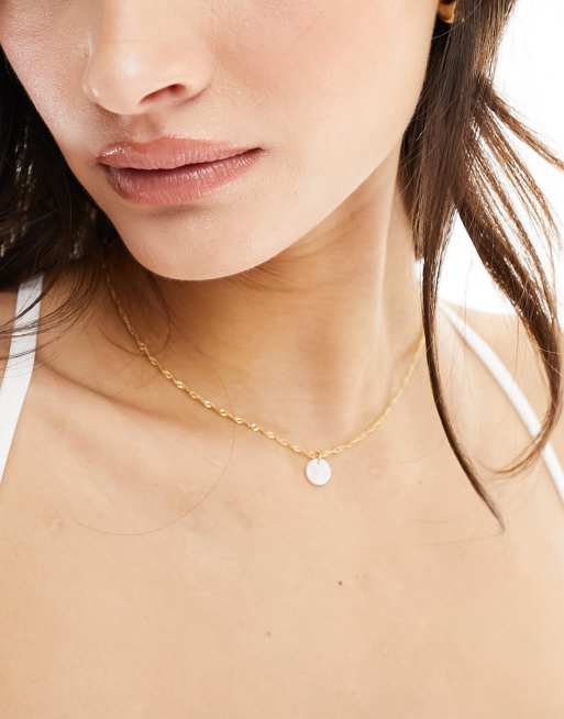 Asos on sale initial necklace