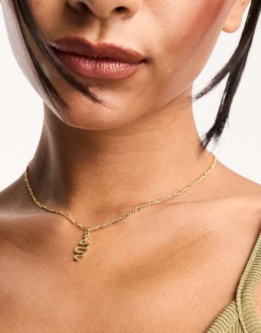 Snake design gold on sale chain