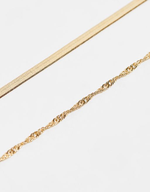 Gold on sale leg anklet