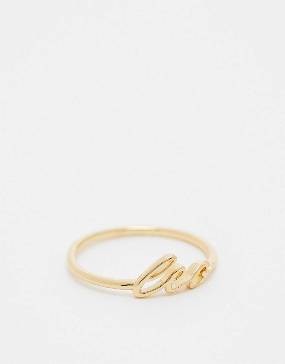 Leo zodiac ring