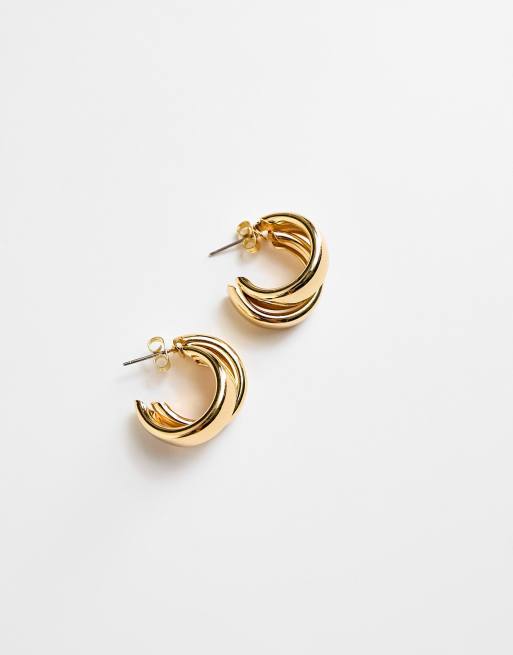 Asos small hoop on sale earrings