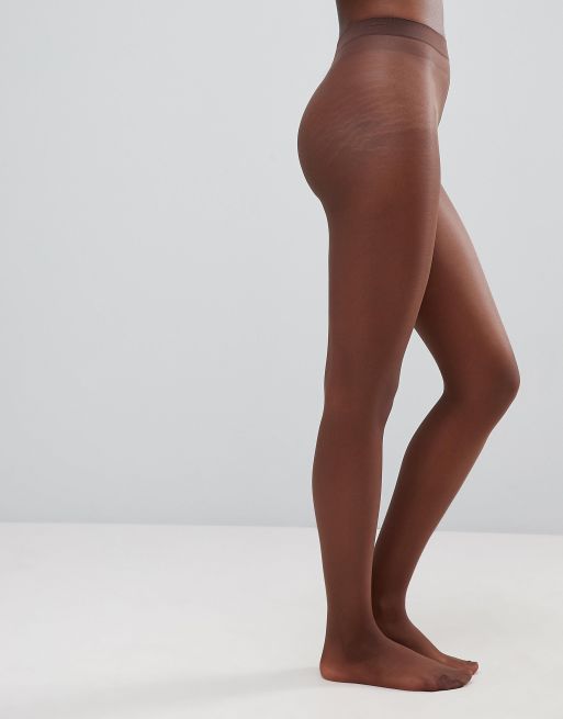 ASOS DESIGN - 15 denier panty in grijs, 2 van 2