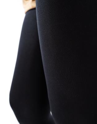 Asos Design 2 Pack 80 Denier Tights In Black