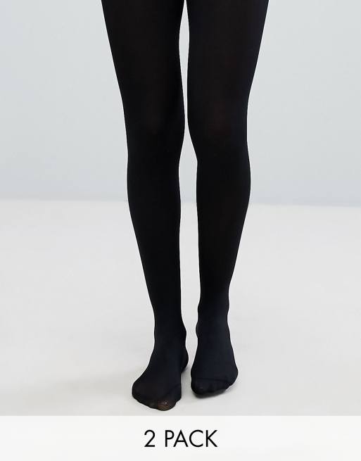 80 Denier 2 Pack Tights