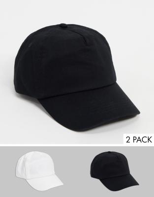 asos black cap