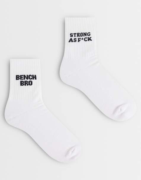 ASOS DESIGN 2-pack golf socks in multi - view 1