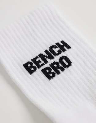 Asos Design 2-pack Golf Socks In White