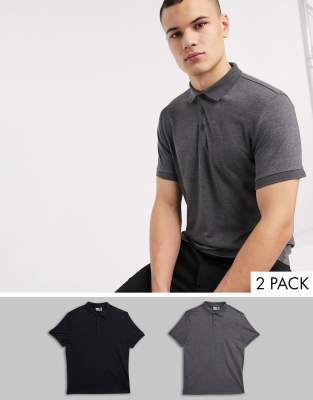 black polo shirt deals