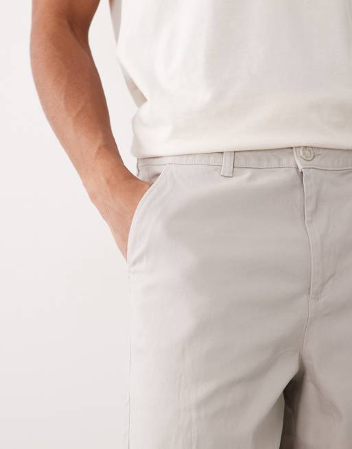 ASOS DESIGN 2 pack loose chinos in black and stone, 5 of 5