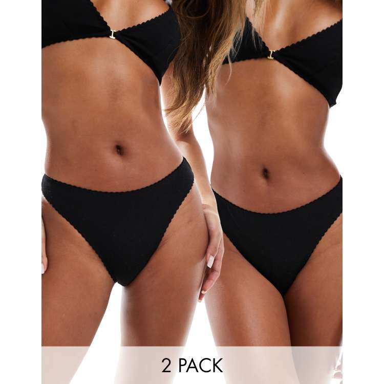 Koton tissued lacy brazilian panties, bragas de la al mejor precio de