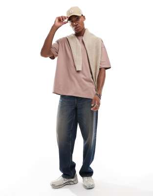 Asos Design 2-pack Oversized T-shirts In Multi