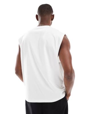 ASOS DESIGN 2 PACK OVERSIZED TANKS 