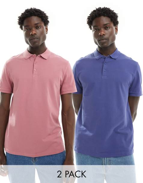 Men s Polo Shirts Long Sleeve Polo Shirts ASOS