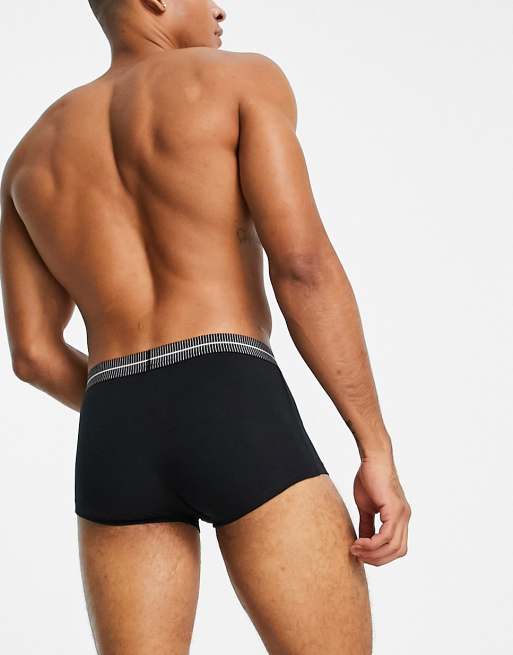 ASOS DESIGN Essentialwear 2-pack ribbed briefs