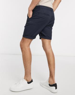 asos skinny chino shorts