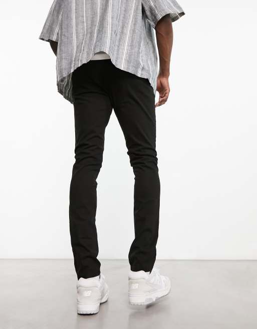 Black stretch best sale skinny chinos