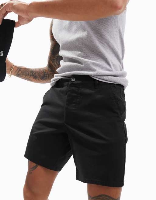 Khaki cheap black shorts